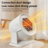 Overheat Protection Electric Heater Adjustable Angle Warm Air Heater Desktop Heater Fan Office