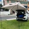 Camping SUV Tailgate Tent Rainproof Sun Protection Car Tent Outdoor Travel Car Tent Awning Canopy Auto External Accessories