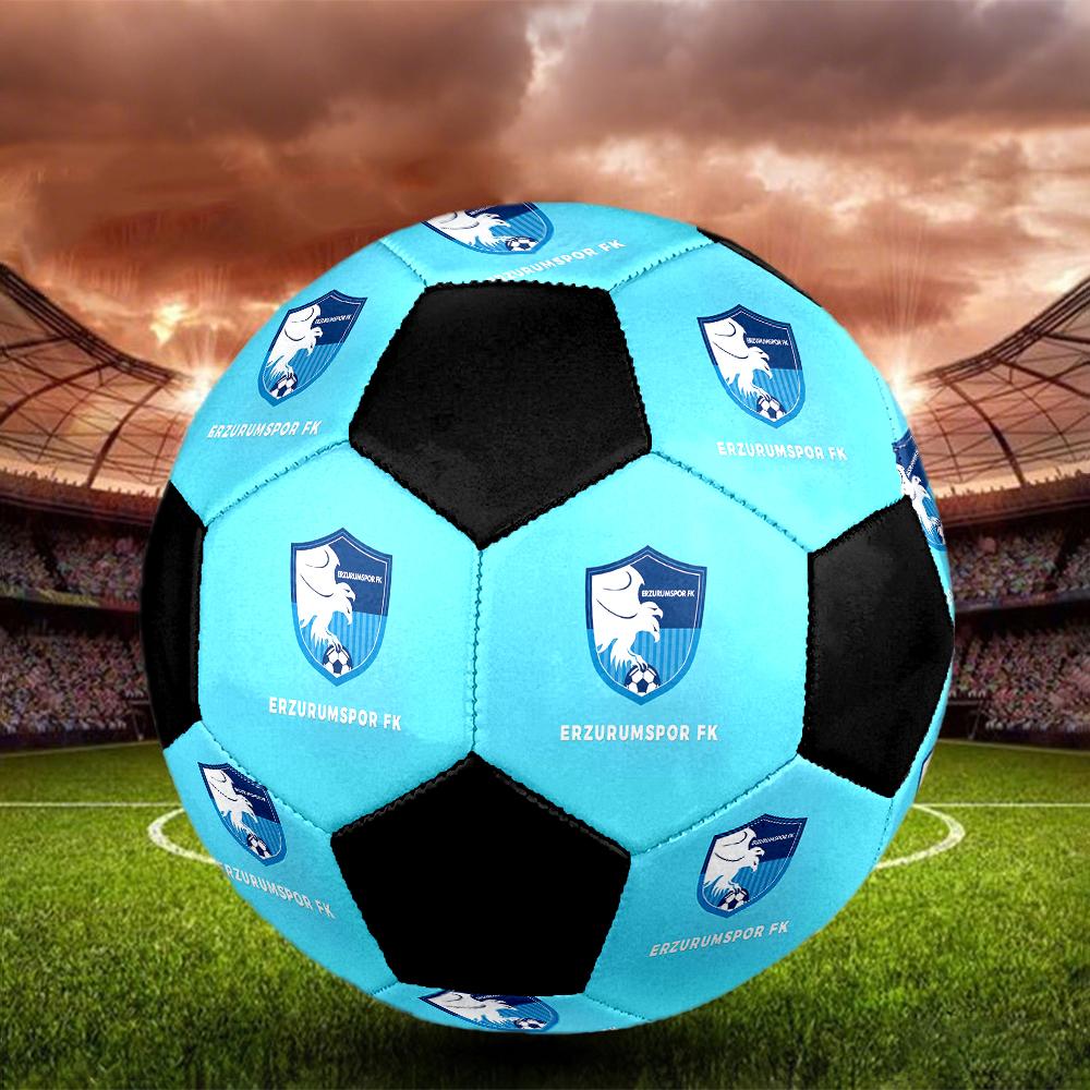 SIZE 5 Erzurumspor FK Soccer Ball Colorful All Ages Machine Stitched PVC Competition Ready Durable High-Bounce