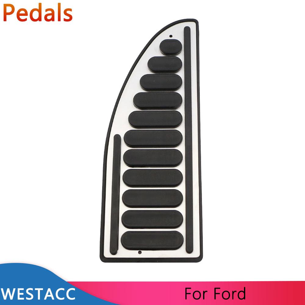 Автомобильная педаль с подставкой для ног, чехол для педали для Ford C-Max S-Max Focus 2 3 4 MK2 MK3 MK4 Fiesta Mondeo Fusion Kuga Escape