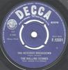 7-дюймовая пластинка ROLLING STONES  19th Nervous Breakdown  As Tears G F12331 DECCA 1966 UK Rock Б/у