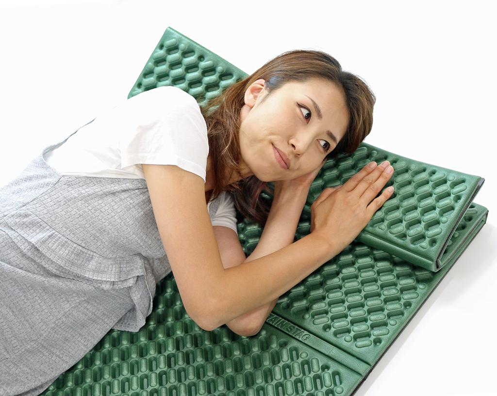 CAPTAIN STAG Коврик из вспененного ЭВА, двойной, 140 x 217 см, UB-3001