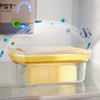 Hand Press Butter Keeper Plastic Butter Slice Container Household Cheese Storage Box  Baking