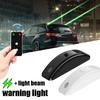 Car Roof Spotlights LED Laser Light Indicator Light Warning Lights Decorative Laser Cannon Laser Projection Warning Lights