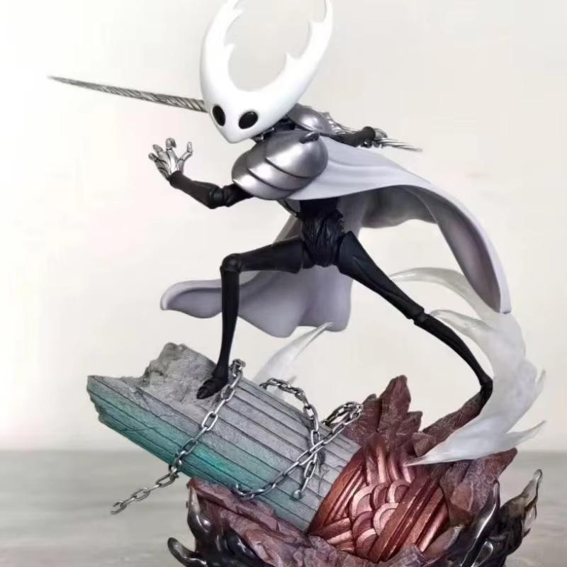34 см Hollow Knight Хорнет Рыцарь Король GK Модель Аниме Статуэтка Действия Игровой Периферийный Настольный Орнамент Коллекционная Игрушка Для Фанатов