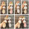 Fluffy Raccoon Plush Keychain Bag Decoration, Doll, 15*6.5cm