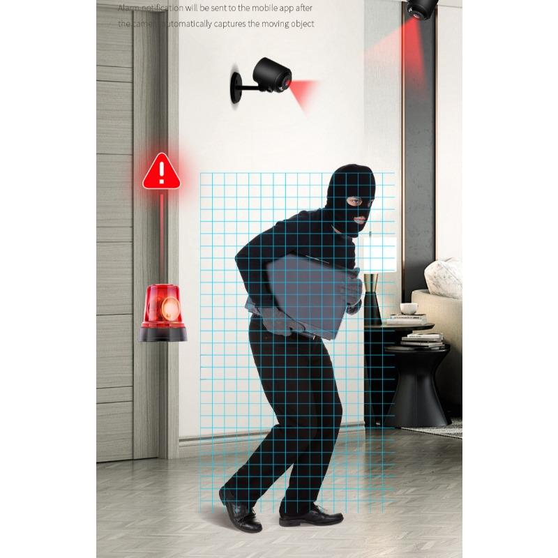 Обновление камеры A9, домашняя беспроводная Wi-Fi камера видеонаблюдения c1, маленькая камера-монитор, высокое разрешение, ночное видение