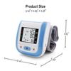 yongrow Automatic Wrist Blood Pressure Monitor with Digital LCD Display & Adjustable Wrist Cuff