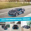 RASTAR Модель Bugatti Divo на радиоуправлении с LED, двери открываются и закрываются, серый, 1/14, машина, автомобиль, лампа, вручную, 3315.78.8см,