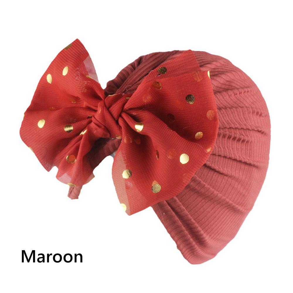 Kids Hair Accessories Headwear Head Wrap Infant Hospital Hat Bowknot Beanies Baby Turban Hat