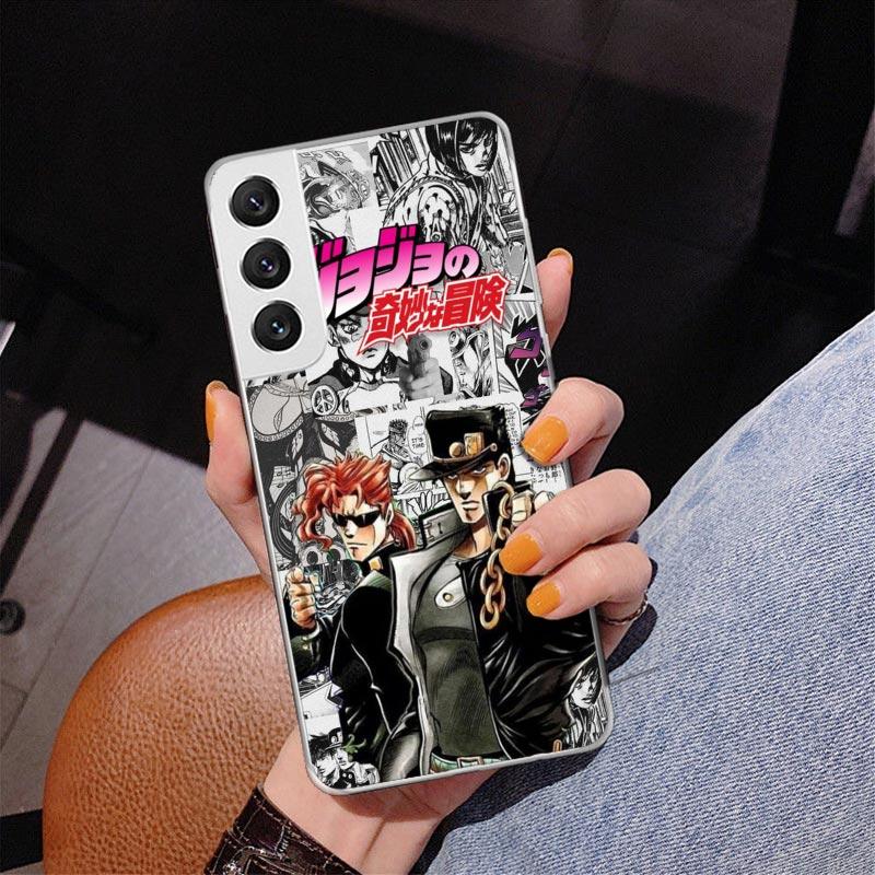 Чехол для телефона JoJo's Bizarre Adventure Stardust Crusaders Для Samsung Galaxy S24 S25 Edge S26 Ultra S23 S22 S21 Plus S20 FE + Perso