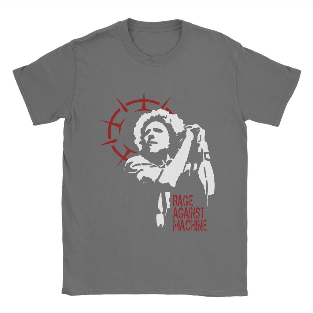 Смешная футболка Rage Against The Machine для мужчин, с круглым вырезом, 100% хлопок, с коротким рукавом, одежда больших размеров