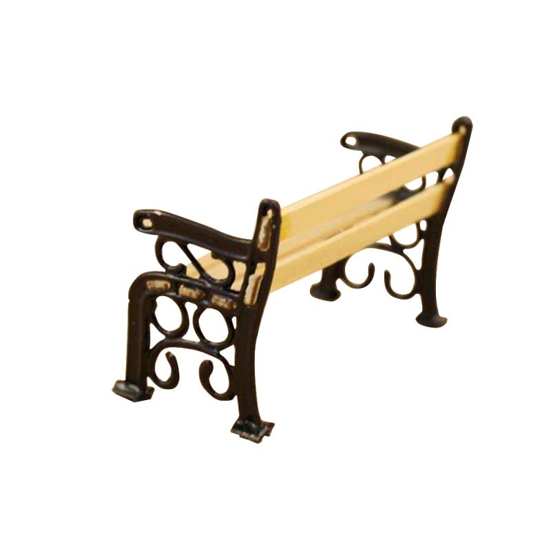 POTAN Мини-деревянный садовый стул на 1 человека:12 аксессуаров для садовой мебели для кукольного домика