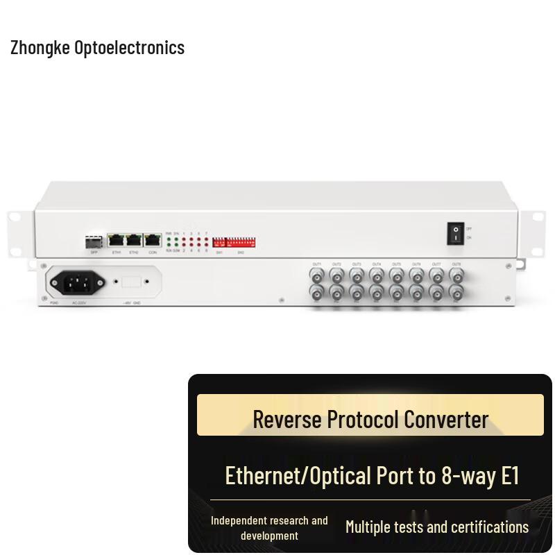 Zhongke Optoelectronics E1 Protocol Converter & Network Bridge