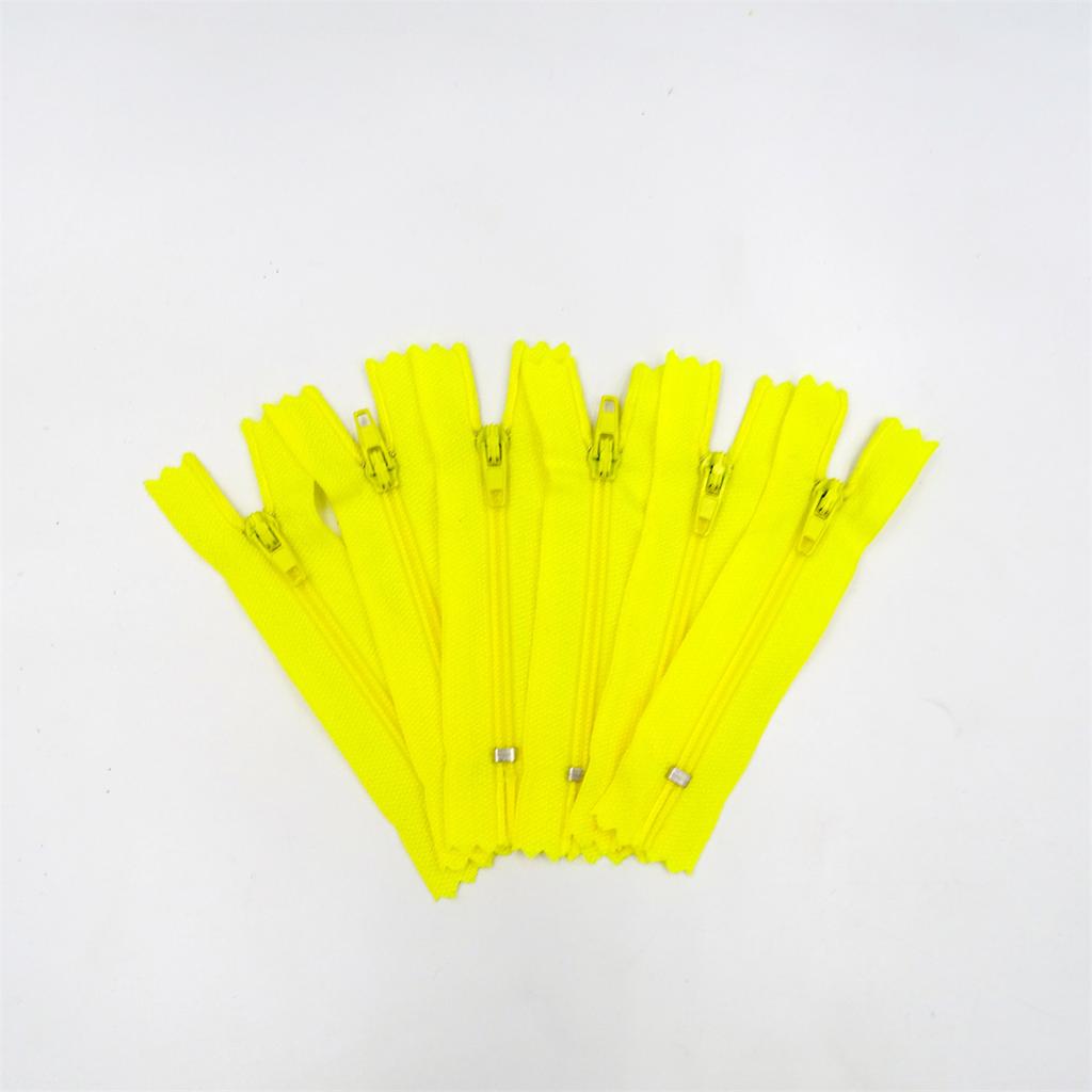 10 шт. 3-24 дюйма (7,5-60 см) Нейлоновые спиральные молнии для индивидуального шитья Нейлоновые молнии оптом 20 цветов