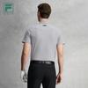 Fila Серия Гольф Контактная Прохлада Комфорт Дышащая Рубашка-Поло Мужские Топы Лунно-Серый A11M625107FGY