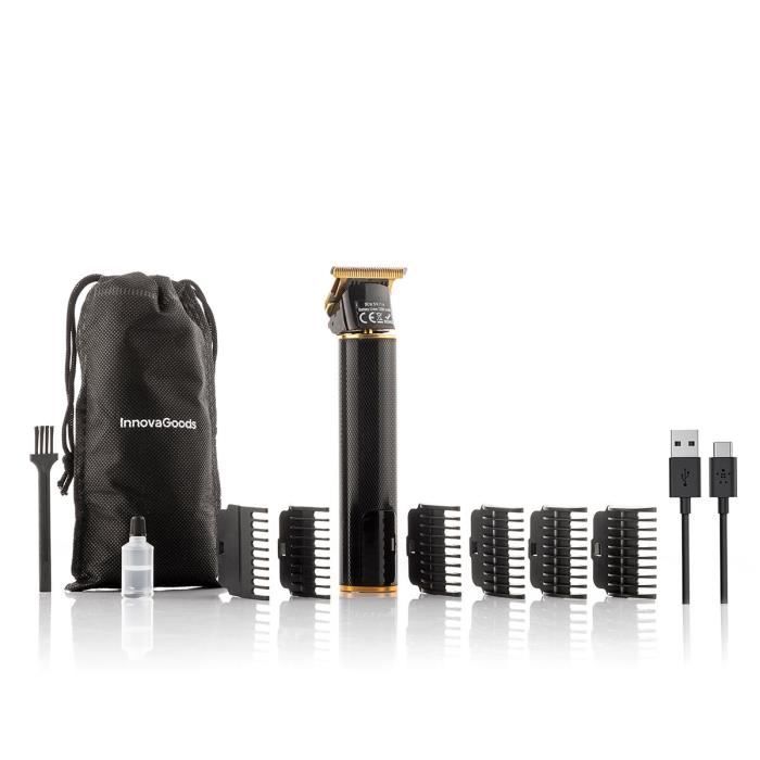 Tondeuse professionnelle - INNOVAGOODS - Triher InnovaGoods V0103734 - Rechargeable - Écran LCD - 6 peignes 1,5-9 mm