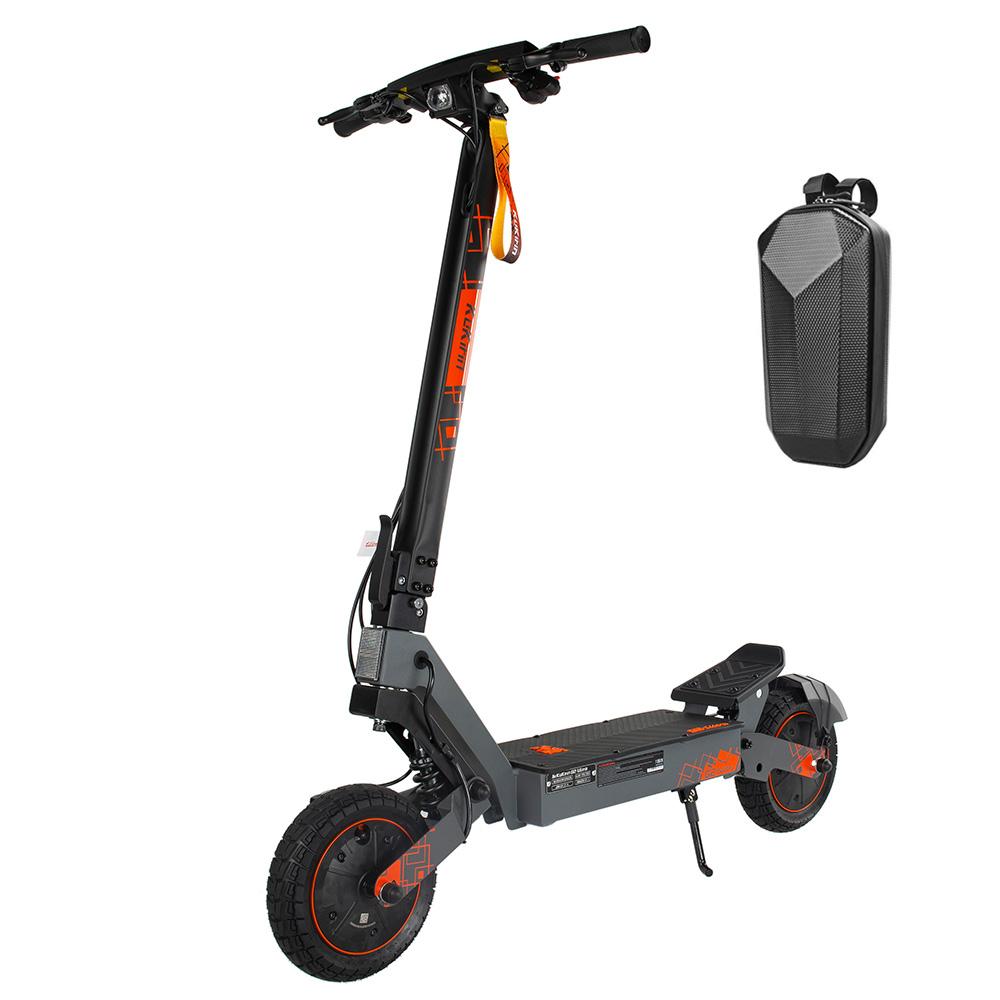 Электросамокат Kukirin G2 Ultra 10-дюймовое колесо Мотор 800 Вт x 2 Двойные дисковые тормоза 48 В 18 Ач Светодиодный дисплей Складной электросамокат Макс. нагрузка 120 кг