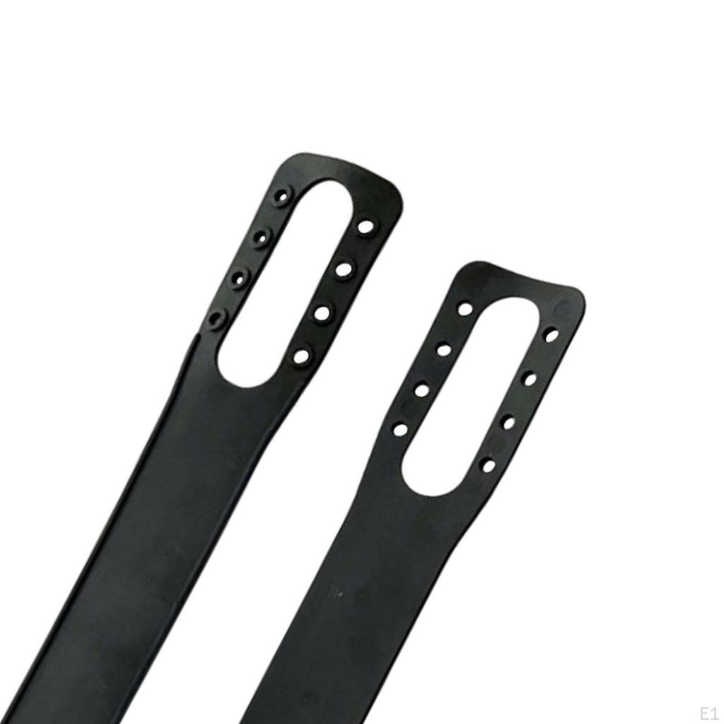 2 шт. ремни для педалей велотренажера фитнес-оборудование портативное регулируемое прочное крепление расширенное