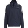 Must Haves FW24 Small Logo Sports Casual Hooded Zip Jacket Men Jacket Legendary-Ink-Blue JG8516