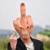Vertical Middle Finger Despise Mask Give The Finger Spoof Headgear Props  Carnivals