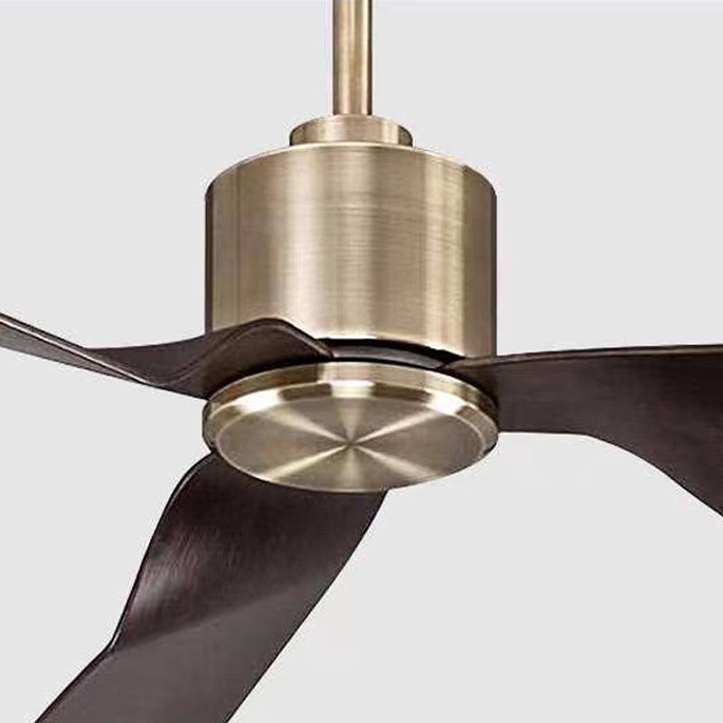 52" Retro Industrial Ceiling Fan for Living Room, Dining Room, or Office - No Light