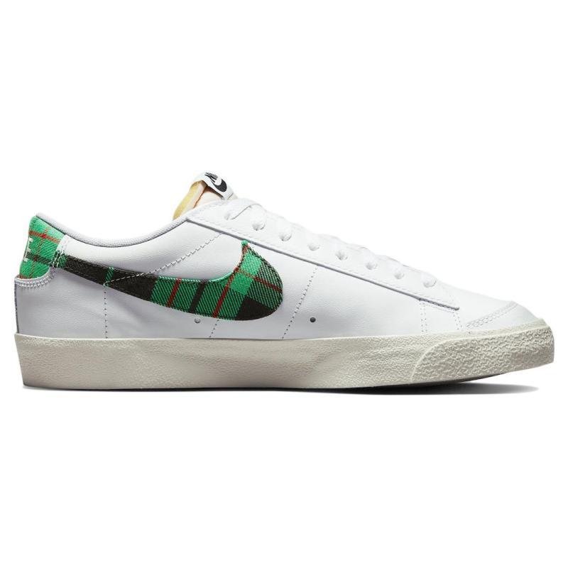 Nike Кроссовки Blazer Low 77 Tartan Обувь для скейтборда DV0801-100