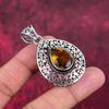 Honey Topaz Pendant, 925 Solid Sterling Silver Pendant, Handmade Gemstone Jewelry, Gifts For Wife Brand New Pendant