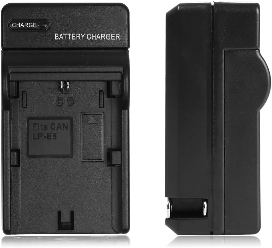 Battery Charger Lp-E6 For Canon Eos 60D, 60Da, 6D, 70D, 7D, 7D Mark Ii, 5D Mark Ii, 5D Mark Iii