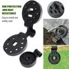 200pcs Outdoor Shade Cover Free Buckle Outdoor Multi-purpose Plastic Clip Awning Detachable Fixed Rod Special Clip for Sunscreen Net