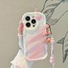 Радужный чехол-шнурок для Samsung Galaxy S25 S24 S23 S22 Ultra Plus FE A56 A54 A55 A36 A26 A34 A35 A52 A53 A14 A15 A16 5G A24 A06