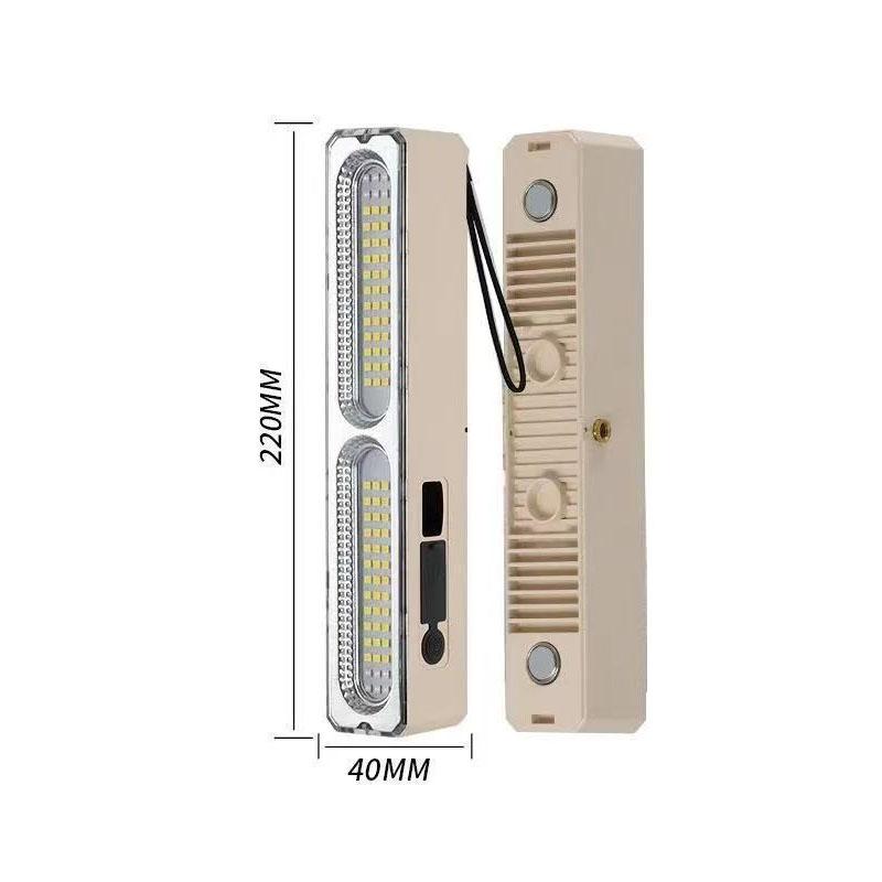 Portable Outdoor Camping Light Magnetic Cabinet Lamp Rechargeable Emergency Lights for Car Repairing Inspection Lamp Length