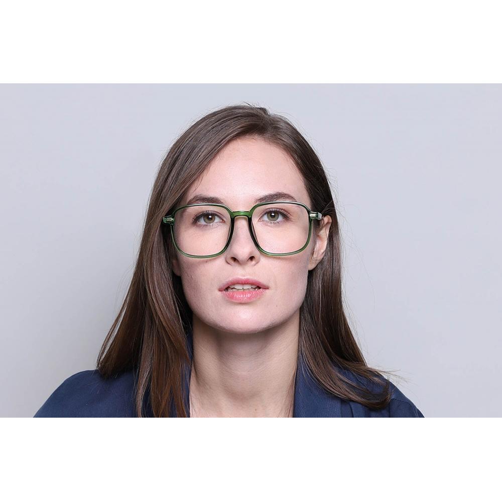 Очки для зрения Smartbuy Collection Ghin G30050 C25 Модные Унисекс Очки Квадратные Ободковые Прозрачно-зеленые