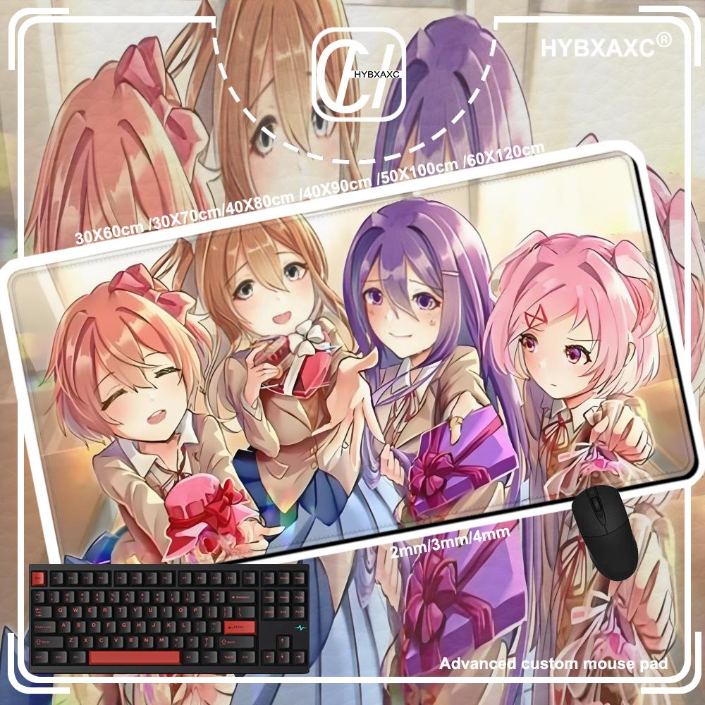 Doki L-LiteratureS Коврик для мыши Милый HD Коврик для стола Расширенный Игровой Коврик для клавиатуры Большой 90x40см XXL Игровой Коврик для мыши