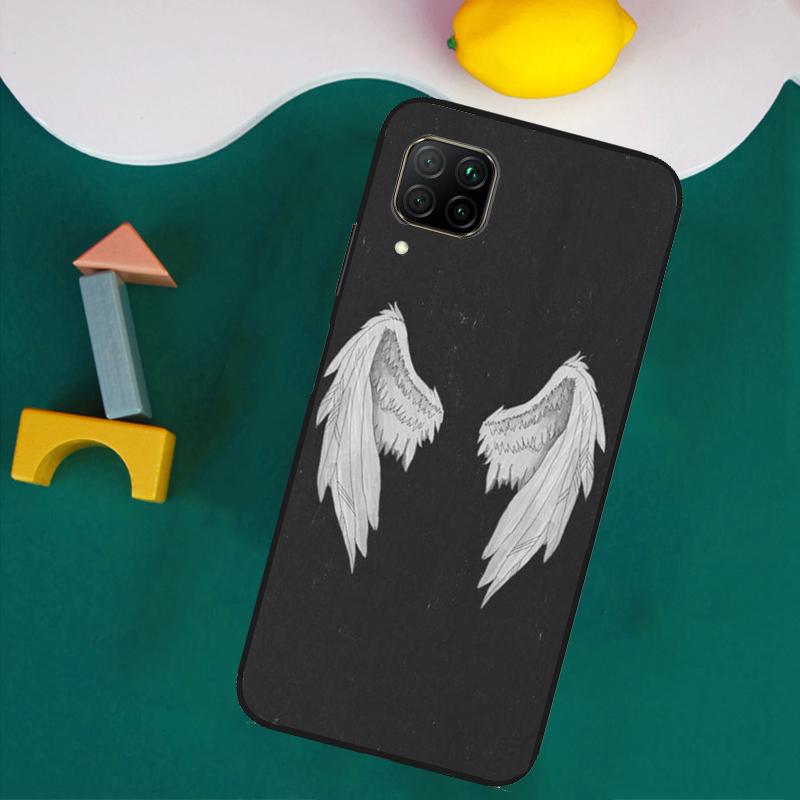 Фантастические крылья ангела для Huawei Nova 9 10 SE 8i 11i 12i 12s Y60 Y61 Y70 Y90 Y72 Y73 Y91 P60 Pro P40 P30 Lite Чехол