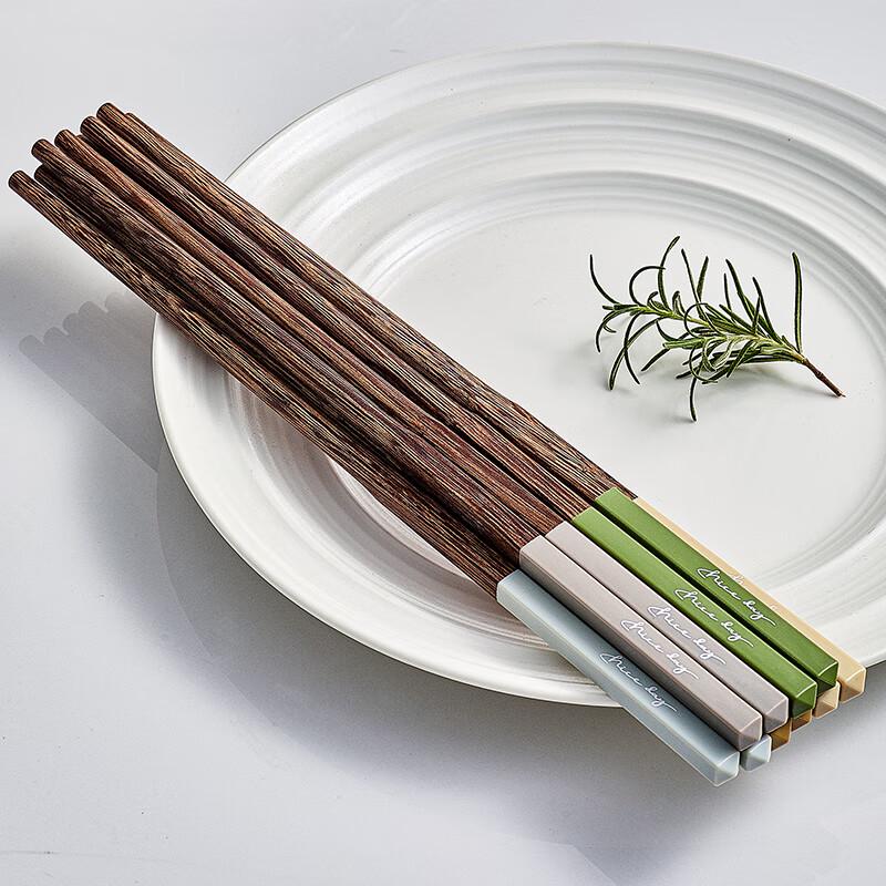 TREEJACK Natural Solid Wood Chopsticks