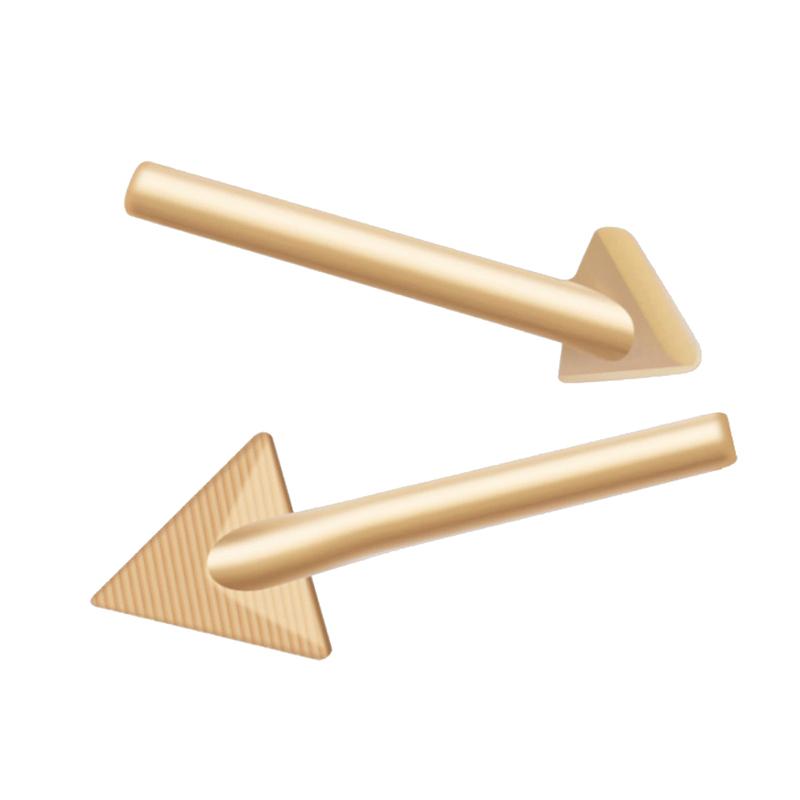 Набор из 3 шт. наконечников для паяльника, медные треугольные сглаживающие головки, сменные наконечники для 80-ваттного пластикового сварочного аппарата, инструмент для ремонта