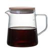 Heat-resistant Glass Coffee Pot, Transparent, Suitable for Use As a Coffee Server, Teapot, or Pitcher. Multi-purpose, Wide-mouth Design, Easy To Clean