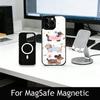 Милый мультяшный чехол для телефона с таксой Для iPhone17,16,15,14,13,12,11 Plus,Pro Магнитный Для Magsafe Беспроводная зарядка
