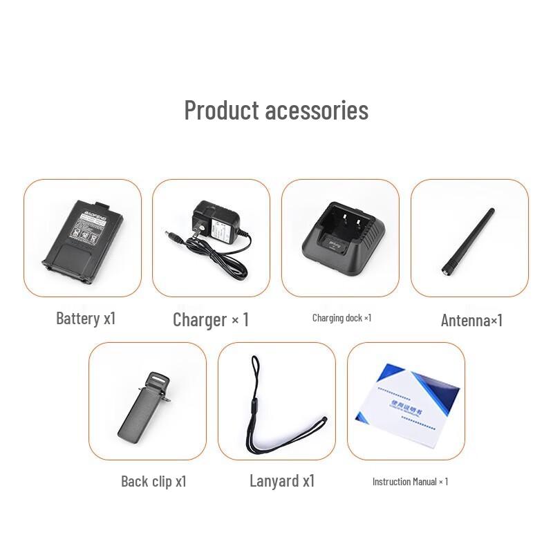 BAOFENG BF-UV5RE Dual Band High Power Walkie Talkie (CN version)