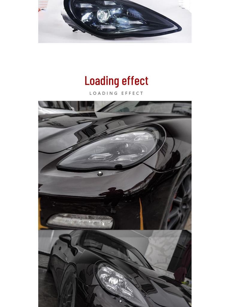 Совместимая светодиодная матричная сборка фар для Porsche Panamera 2010-2013 гг. Модернизация