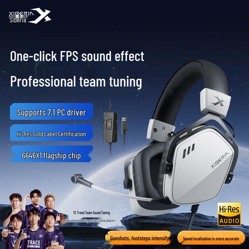 XIBERIA K03 Wired USB 7.1 Gaming Headset