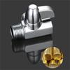 Душевой клапан G1/2" 3-ходовой латунный переключатель для ручной душевой лейки или смесителя для ванны, переключатель выхода, Т-образный клапан, аксессуары для ванной комнаты