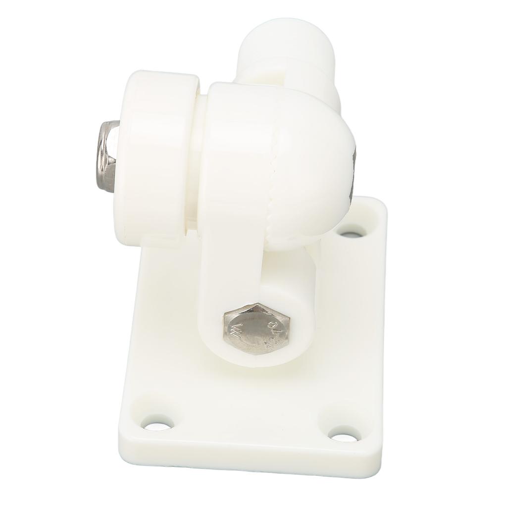 Ratchet Mount High Impact Ultra Strong Nylon Wide Applicability Marine Antenna Mount for Boats Antenna