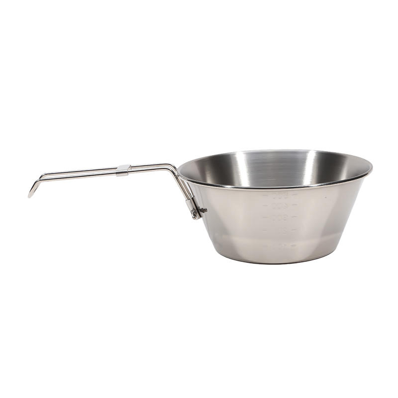 300 мл/550 мл нержавеющая сталь складная миска для кемпинга на открытом воздухе многофункциональная круглая миска для еды с ручкой