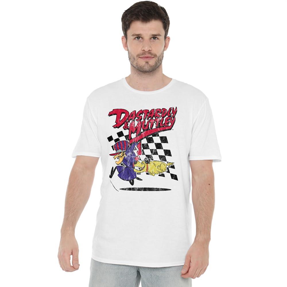 Wacky Races Mens Dastardly & Muttley T-Shirt
