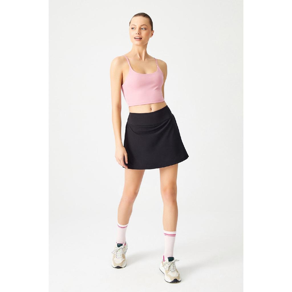 White 2 Layer Tennis Skirt - Shorts Skirt - Sports Skirt Tennis Skirt
