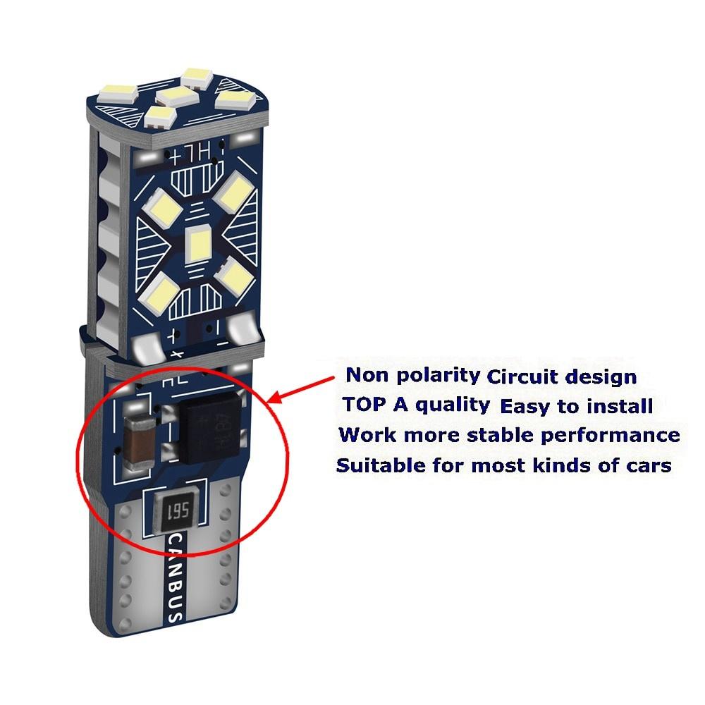 2 шт.T10 W5W новые супер яркие светодиодные автомобильные парковочные огни WY5W 168501 2825 авто клин поворотные боковые лампы салона автомобиля купольная лампа для чтения