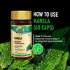 Zandu Karela Bitter Melon Herbal Capsules For Metabolic Wellness Natural Plant Supplement 60 Veg Capsules Daily Herbal Support