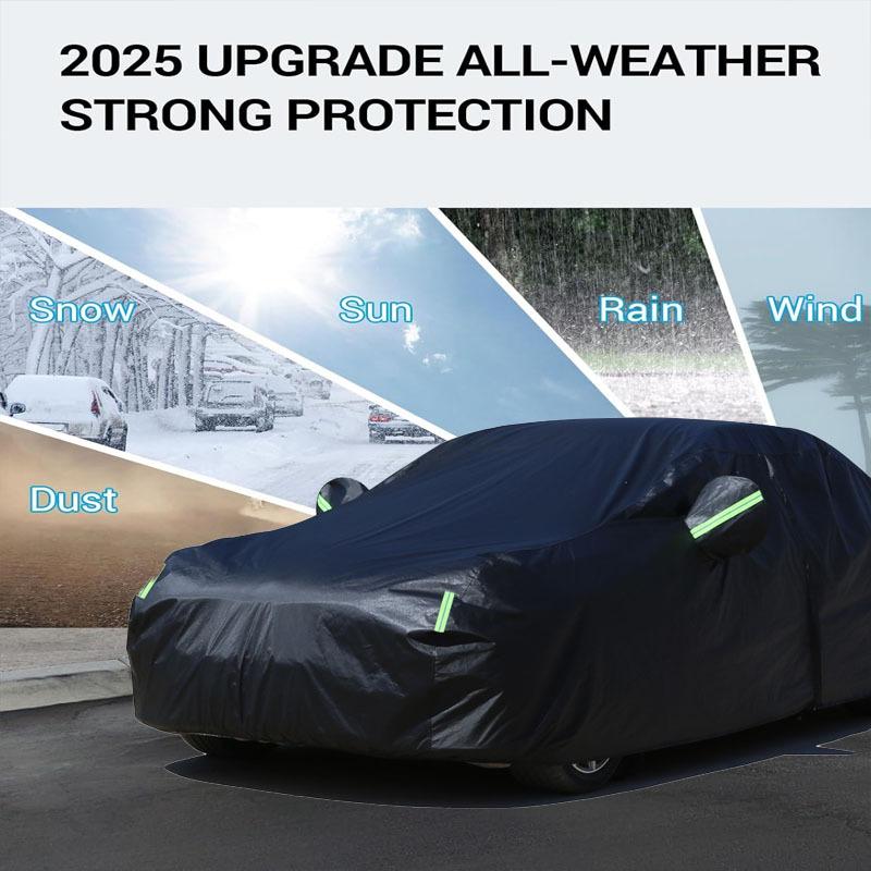 Всесезонный чехол для автомобиля Hyundai Venue - Полная защита на открытом воздухе, Водонепроницаемый, Пылезащитный, Защита от солнца, Аксессуары для экстерьера автомобиля